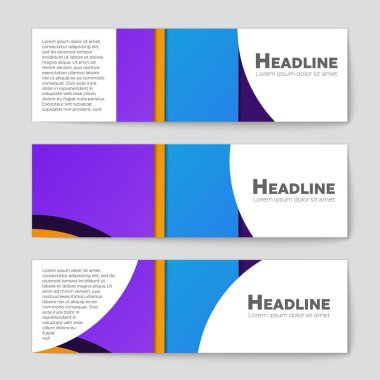 Soyut vektör düzen arka plan set. Sanat tasarım şablonu, liste, ön sayfa, mockup broşür Tema stili, afiş, fikir, kapak, kitapçık, baskı, el ilanı için kitap, boş, kartı, reklam, işareti, sayfa a4.