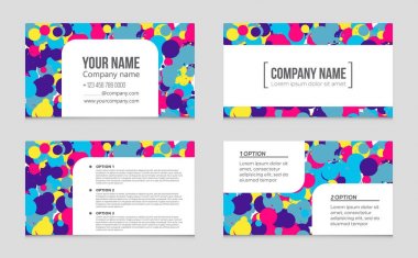Soyut vektör düzen arka plan set. Sanat tasarım şablonu, liste, ön sayfa, mockup broşür Tema stili, afiş, fikir, kapak, kitapçık, baskı, el ilanı için kitap, boş, kartı, reklam, işareti, sayfa a4