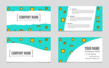 Soyut vektör düzen arka plan set. Sanat tasarım şablonu, liste, ön sayfa, mockup broşür Tema stili, afiş, fikir, kapak, kitapçık, baskı, el ilanı için kitap, boş, kartı, reklam, işareti, sayfa a4.