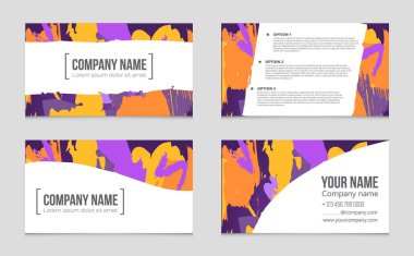 Soyut vektör düzen arka plan set. Sanat tasarım şablonu, liste, ön sayfa, mockup broşür Tema stili, afiş, fikir, kapak, kitapçık, baskı, el ilanı için kitap, boş, kartı, reklam, işareti, sayfa a4.