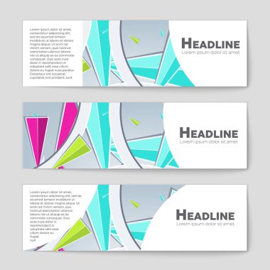 Soyut vektör düzen arka plan set. Sanat tasarım şablonu, liste, ön sayfa, mockup broşür Tema stili, afiş, fikir, kapak, kitapçık, baskı, el ilanı için kitap, boş, kartı, reklam, işareti, sayfa a4.