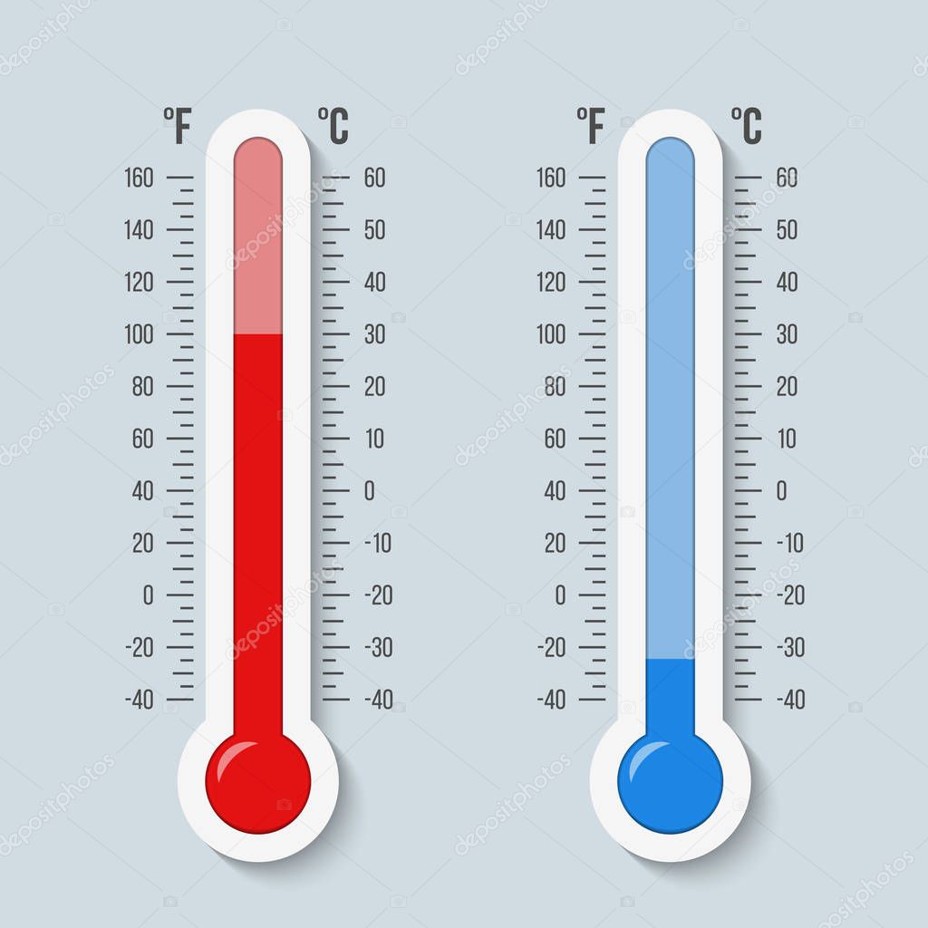 Imágenes: escala celsius | Ilustración Vector Creativo Celsius