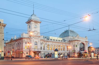 Vitebsk, beyaz gece Railway Station