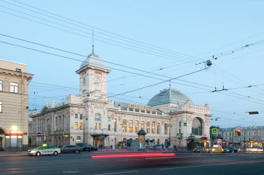 Vitebsk, beyaz gece Railway Station