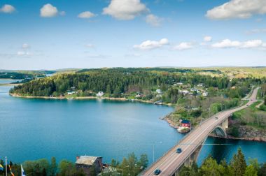 Gözcü Kulesi görünümünden Adaları arasında bir köprü