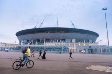 Yeni bir stadyum olarak bilinen Krestovsky adada Saint Petersburg Arena, Zenith Arena aka, aka Krestovsky Stadyumu