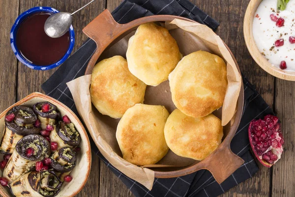 Mısır ekmeği. Mchadi.