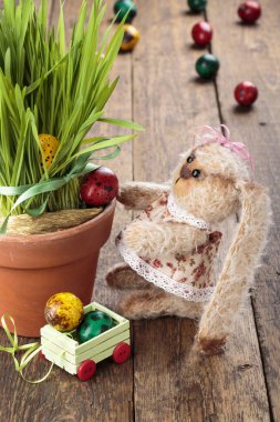 Oyuncak Paskalya tavşanı