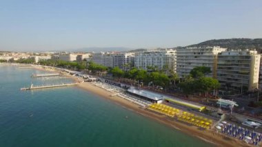 Croisette Fransa, Cannes, havadan görünümü
