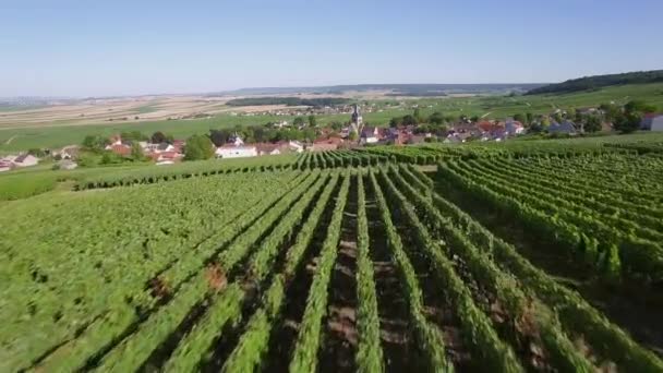 France, Vue aérienne de Ville Dommange, 4K 