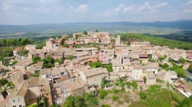 Roussillon, Fransa, Vaucluse, havadan görünümü,