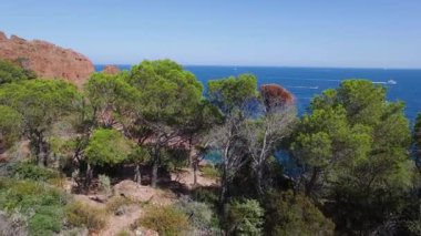 Fransa, Cap Esterel Cote d'azur, Var, havadan görünümü