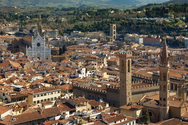 Florence, ville depuis le clocher de Giotto — Photo