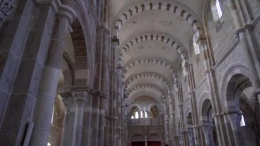 Saint Marie Madeleine Bazilikası, Vezelay, Dünya Mirası Bölgesi, Burgundy, Fransa, 