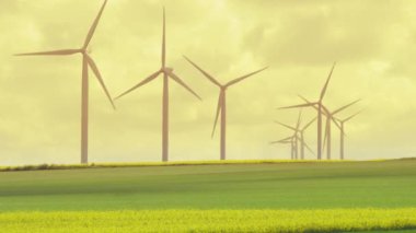 Rüzgar Türbini görünümünü