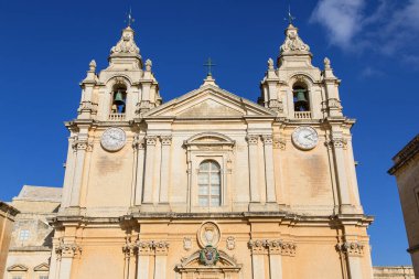 St. Paul Katedrali, Mdina, Malta, Avrupa