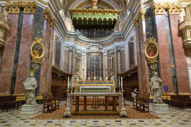 St. Paul Katedrali, Mdina, Malta, Avrupa