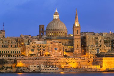 Malta, Valletta Alacakaranlıkta