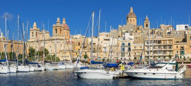 Malta, Vittoriosa Limanı Manzarası