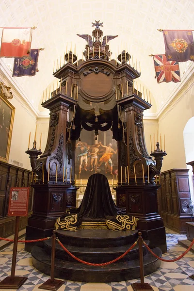 Interior Catedral São João Valletta Malta Europa — Fotografia de Stock