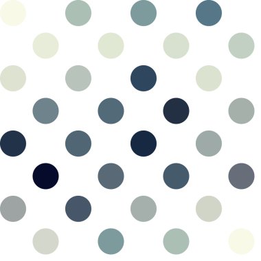 Soyut Modern lekeli desen