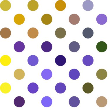 Soyut Modern lekeli desen