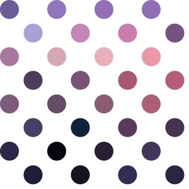 Soyut Modern lekeli desen