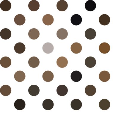 Soyut Modern lekeli desen