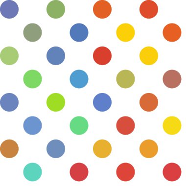 Soyut Modern lekeli desen