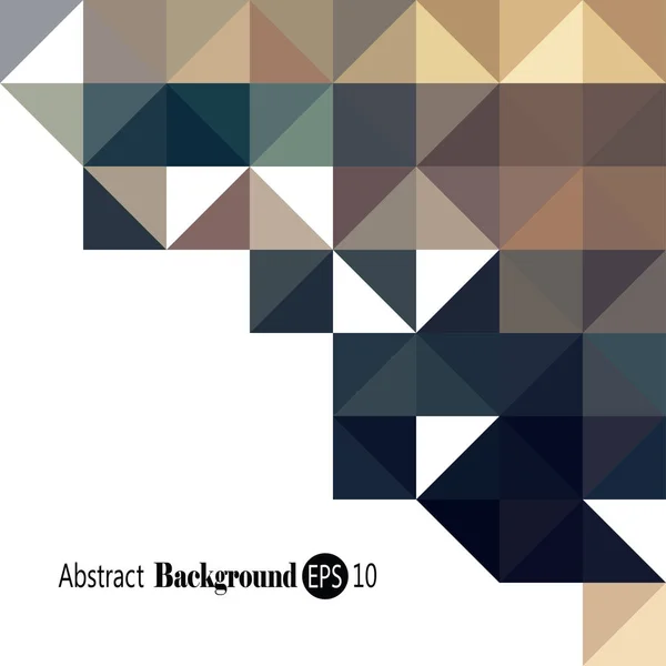 Bezproblémové abstraktní pozadí - trojúhelník a čtvercový vzor v barvách — Stockový vektor