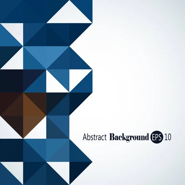 Impressionante sfondo geometrico con triangoli colorati — Vettoriale Stock