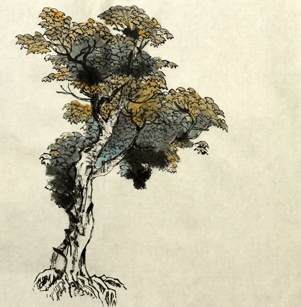 Albero disegno esempio — Foto Stock