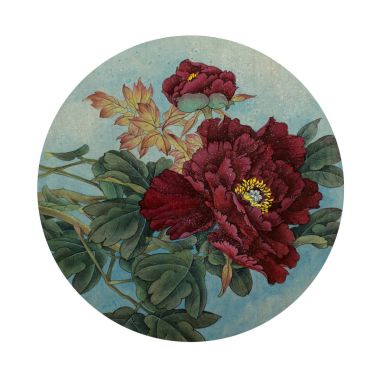 Bordo çiçek açan Şakayık