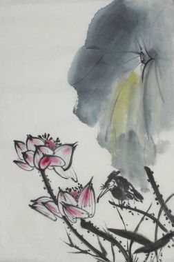 parlak lotus çiçeği 