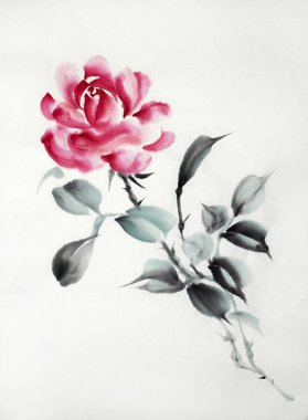  parlak kırmızı gül