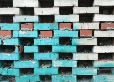 tuğla duvar, renkli arka plan