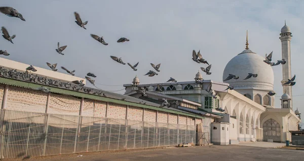 Srinagar, Jammu ve Keşmir, Hindistan Müslüman bir tapınak Hazratbal olduğunu