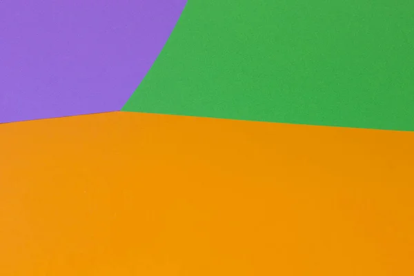 Parlak turuncu yeşil menekşe renkli