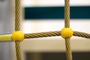 Sarı iplerle arka plan bulanıklık