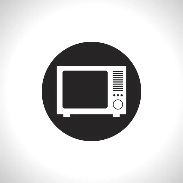 Icono plano de tv — Vector de stock