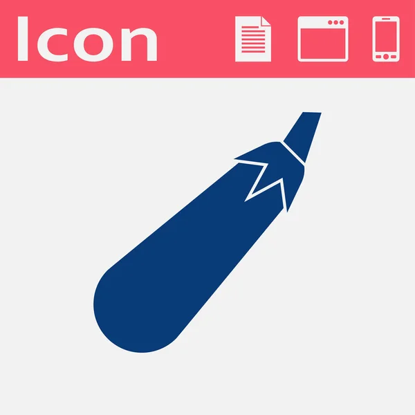 Vector icono web plana — Vector de stock