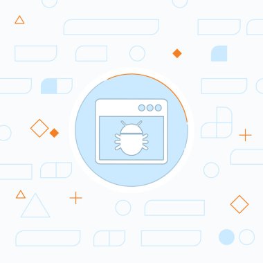 Web için düz vektör simgesi