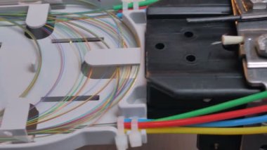 Fiber optik kutusu.
