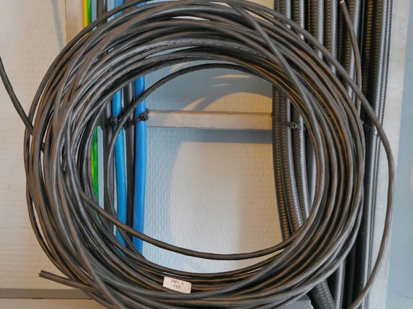 Optisk kabel station — Stockfoto