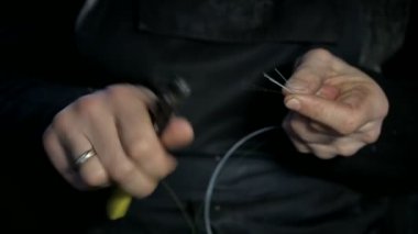 Fiber optik ile çalışmak.