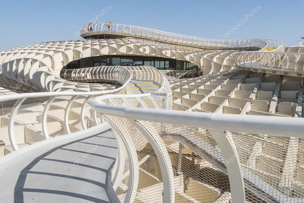 Viewpoint Metropol Parasol Located In Encarnation Square Sevill Stock Editorial Photo C Max8xam