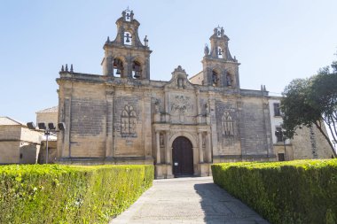 Collegiate Church of Santa Maria de los Reales Alcazares, Ubeda, clipart