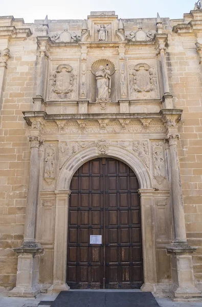Kolegiata Santa Maria de los Alcázares Reales, Ubeda, — Zdjęcie stockowe