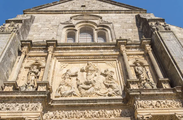 Chapelle du Sauveur (El Salvador) détail façade, Ubeda, Jaen, Espagne — Photo
