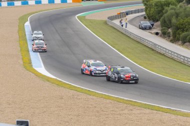 CADIZ - MAY 28: Clio Cup Spain at Jerez de la Frontera Circuit o